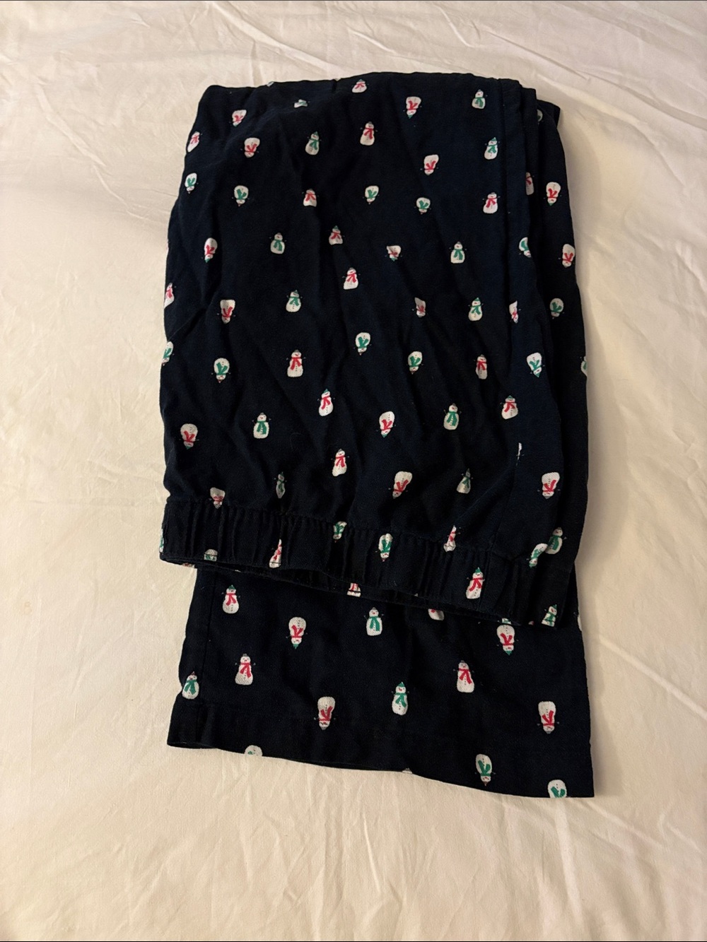 Old Navy Woman’s snowman pajama pant XL
